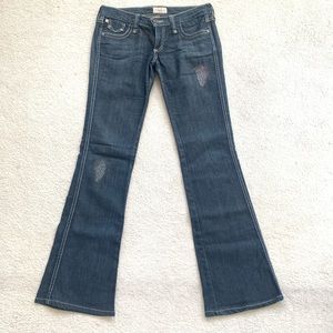Frankie B 4 Dark Wash Flare Jeans